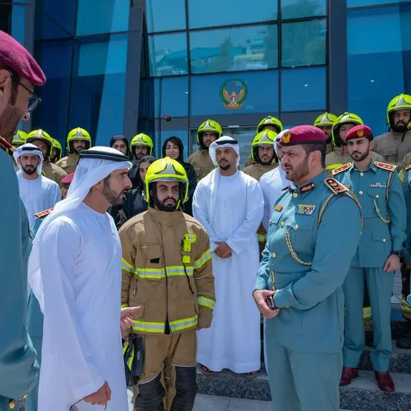 Hamdan bin Mohammed visits Dubai Civil Defence