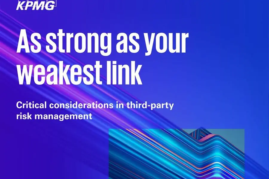 Even if your company invests heavily in cybersecurity, a single weak link in your vendor chain can compromise it all. Image Courtesy: KPMG