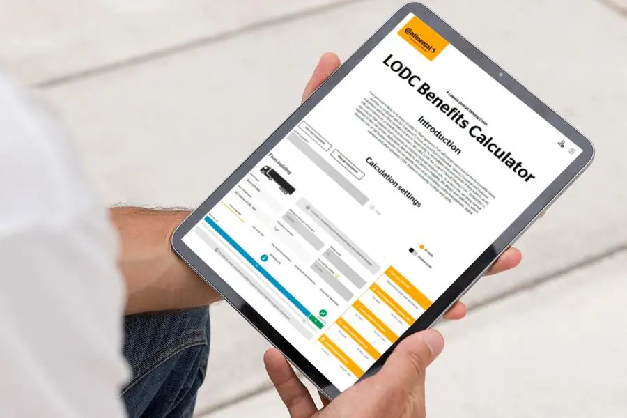 Continental upgrades simulation tool. Image Courtesy: Continental
