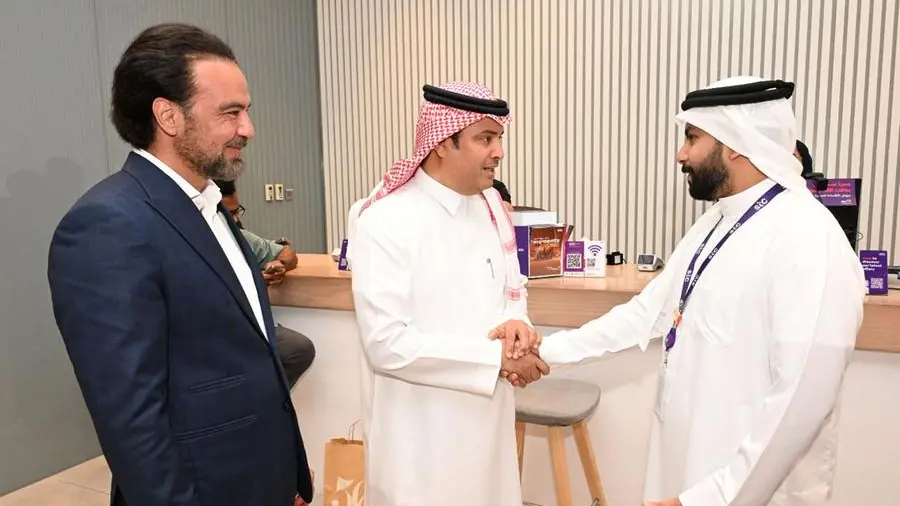 المهندس خالد العصيمي يزور عدد من فروع stc البحرين بمناسبة العودة من اجازة عيد الفطر السعيد