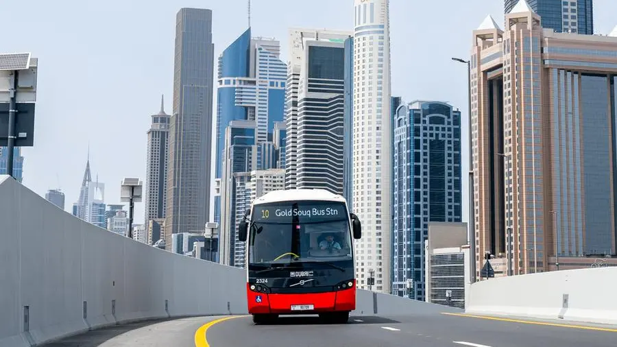 Dubai Bus and Taxi Lanes Project 30% complete