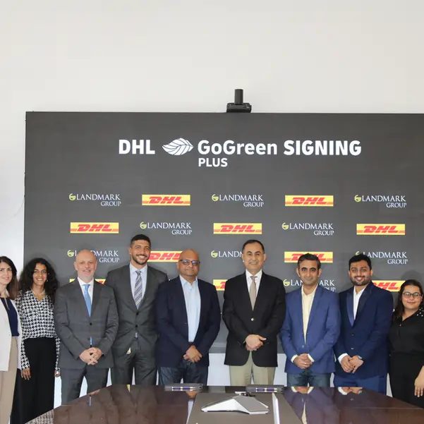 \"دي إتش ال\" إكسبرس ومجموعة لاندمارك تتعاونان لخفض الانبعاثات الكربونية عبر سلاسل الإمداد الإقليمية
