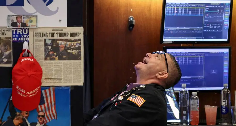 Stocks get boost from rising chances of Fed cut; dollar steady