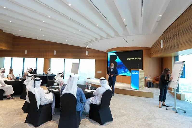 During the training session. Image Courtesy: Dubai Chambers