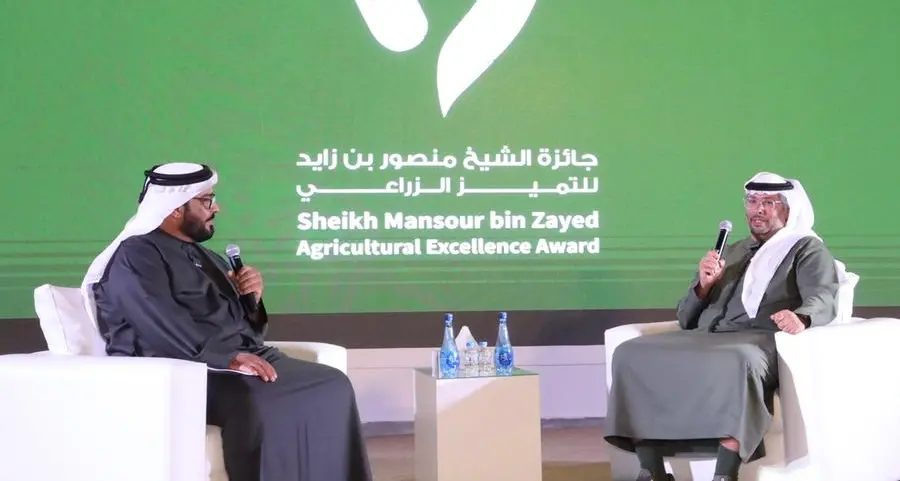 Ahmed bin Hamdan Al Nahyan: The Sheikh Mansour bin Zayed Agricultural Excellence Award is a platform for supporting innovation and empowering young farmers