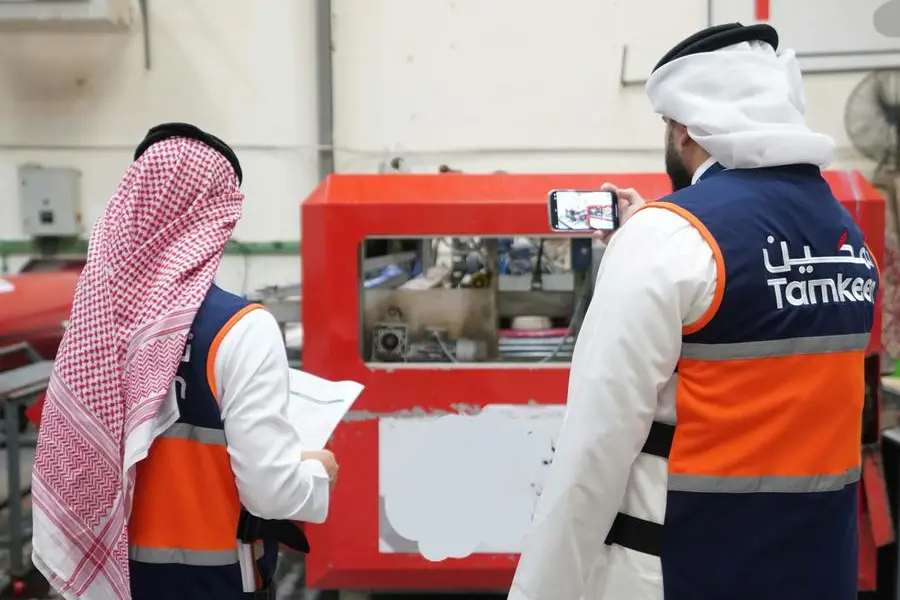During inspection visit conducted by Tamkeen. Image Courtesy: Tamkeen