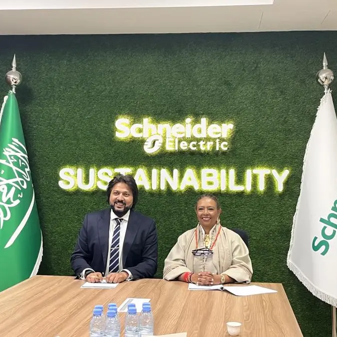 Schneider Electric and Saafah Foundation sign a strategic partnership to advance sustainability and governance as a core social responsibility