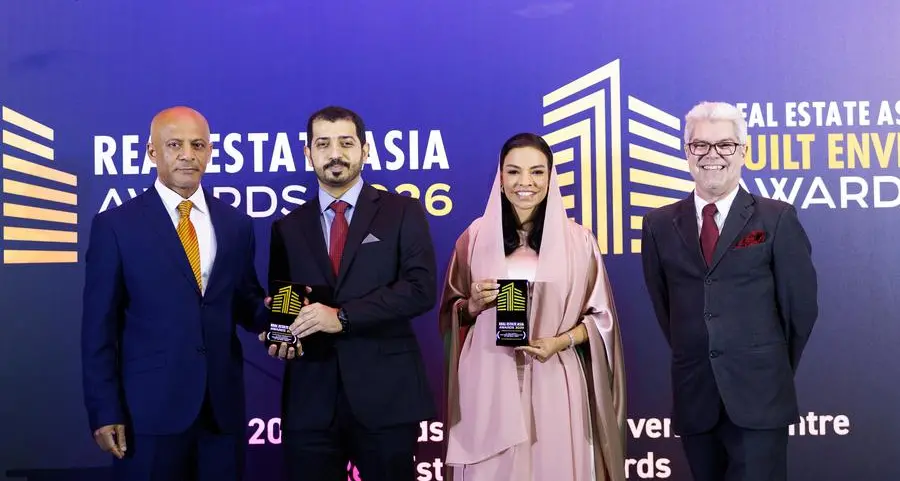 الموج مسقط يتألق مجددًا ويحصد جائزتين مرموقتين ضمن حفل جوائز العقارات الآسيوية 2026