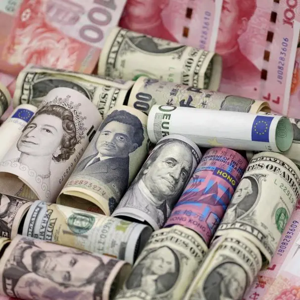 Sterling gains on dollar and euro