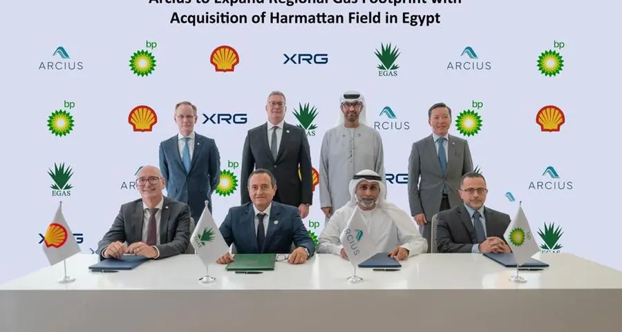 Arcius to expand regional gas footprint with acquisition of Egypt’s Harmattan field in the Eastern Mediterranean