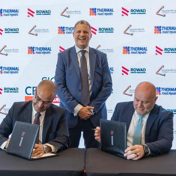 رواد الهندسة الحديثة توقع بروتوكول تعاون مع \" Thermal Road Repairs\" البريطانية