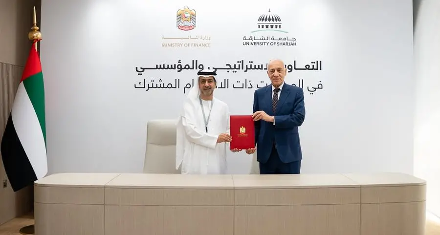 Ministry of Finance signs MoU with University of Sharjah to strengthen cooperation in open data and financial data analytics