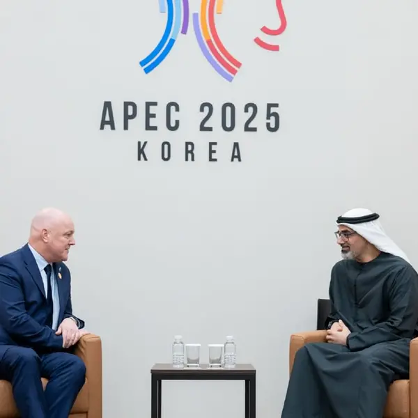 Crown Prince of Abu Dhabi meets Prime Minister of New Zealand