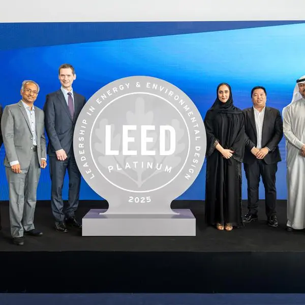 مجموعة بنك الإمارات دبي الوطني تحصل على25 شهادة LEED للريادة في تصاميم الطاقة والبيئة من الفئة البلاتينية