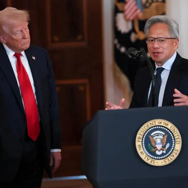 Trump lands in China for Xi summit with Nvidia CEO in tow