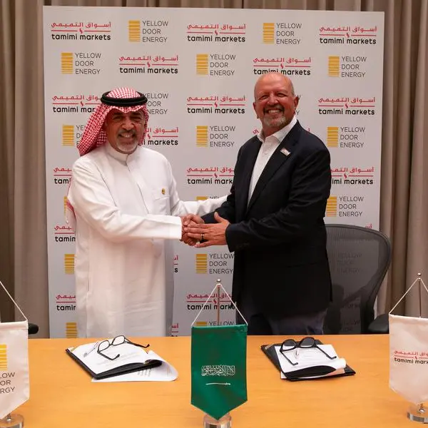 Decarbonizing Retail in KSA: Tamimi Markets and Yellow Door Energy sign solar lease