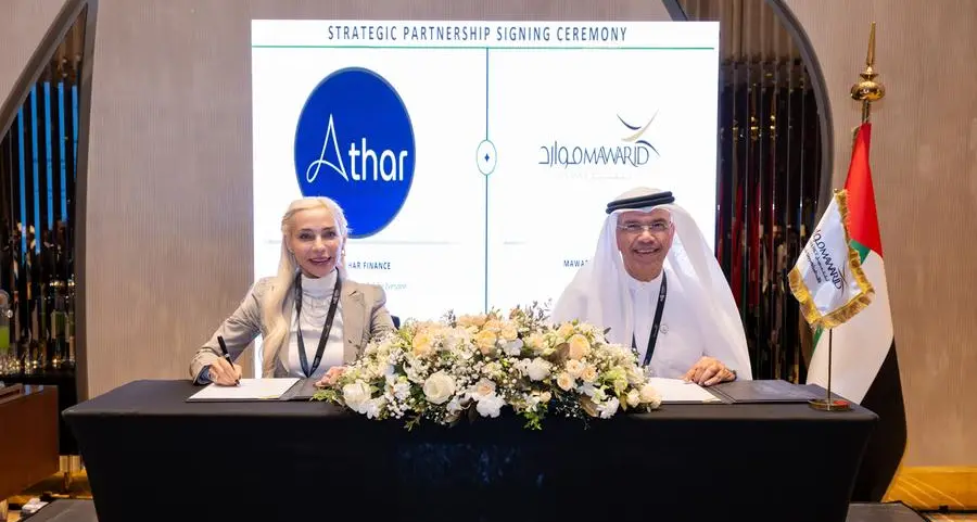 Mawarid Finance and Athar Finance announce strategic partnership