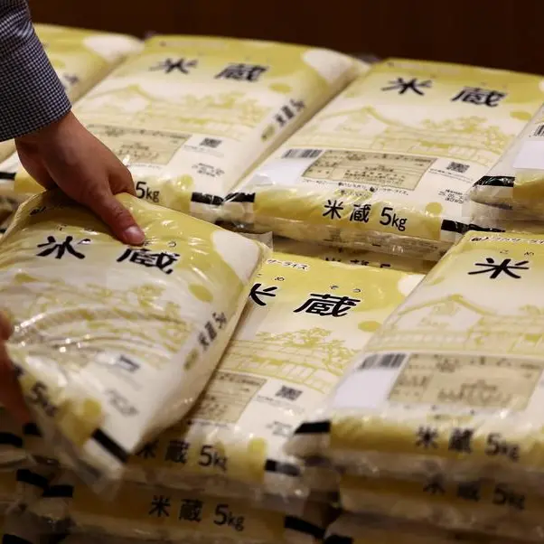 Japan's retail rice prices fall below 4,000 yen, hitting prime minister's target