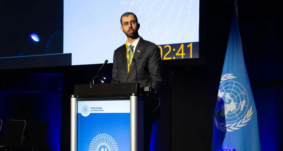 نيابةً عن رئيس الدولة.. عمر سلطان العلماء يشارك في الحوار العالمي للأمم المتحدة حول حوكمة الذكاء الاصطناعي