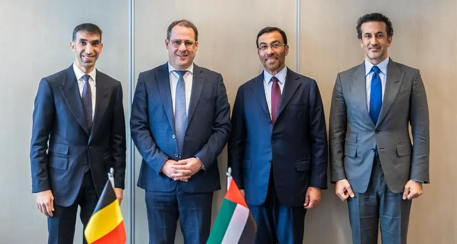 HE Al Zeyoudi and HE Al Sayegh meet EU officials in Brussels