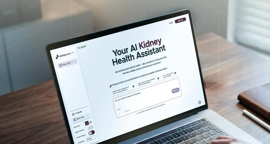 M42 تُطلق نموذج kidney.com المدعوم بالذكاء الاصطناعي للتثقيف الصحي وتعزيز الجهود العالمية في مواجهة أمراض الكلى المزمنة