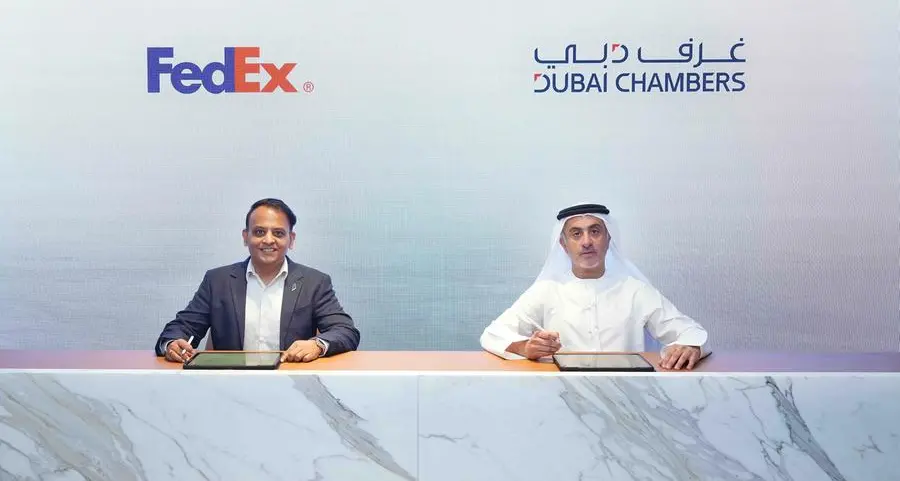 Dubai Chambers, FedEx sign MoU to support international expansion of local businesses