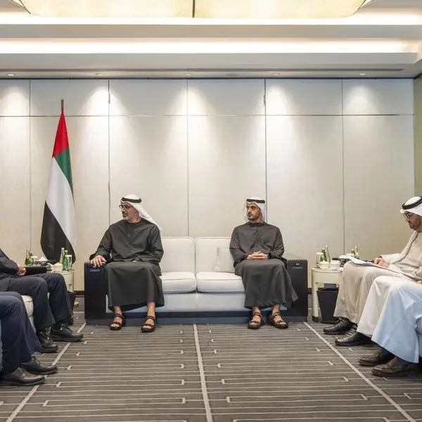 Crown Prince of Abu Dhabi meets with chairmen of leading Chinese companies