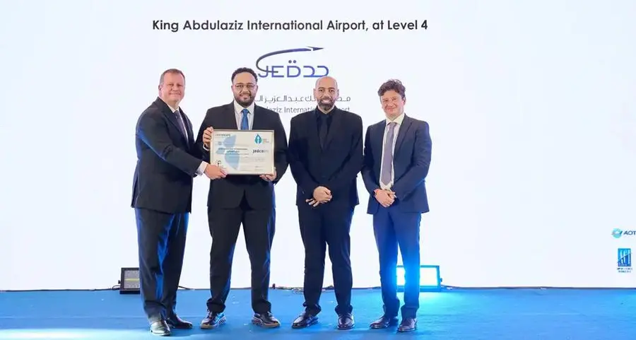 King Abdulaziz International Airport receives three international awards for sustainability and safety