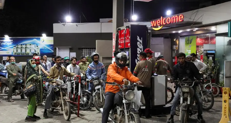 Pakistan raises retail fuel prices by about 20% due to Middle East tension