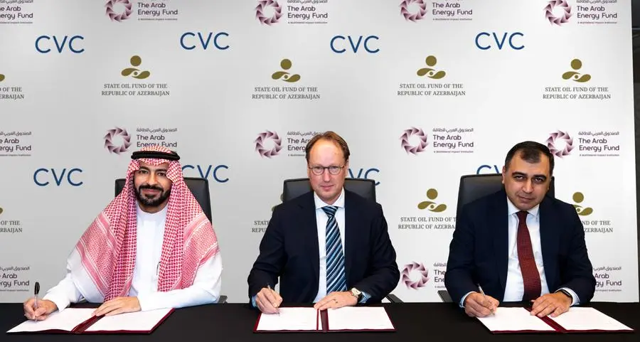 استحواذ الصندوق العربي للطاقة وصندوق النفط الحكومي لجمهورية أذربيجان، بالشراكة مع \"سي ڤي سي دي آي أف\"، على حصة في شركة \"بال\" القابضة للتبريد