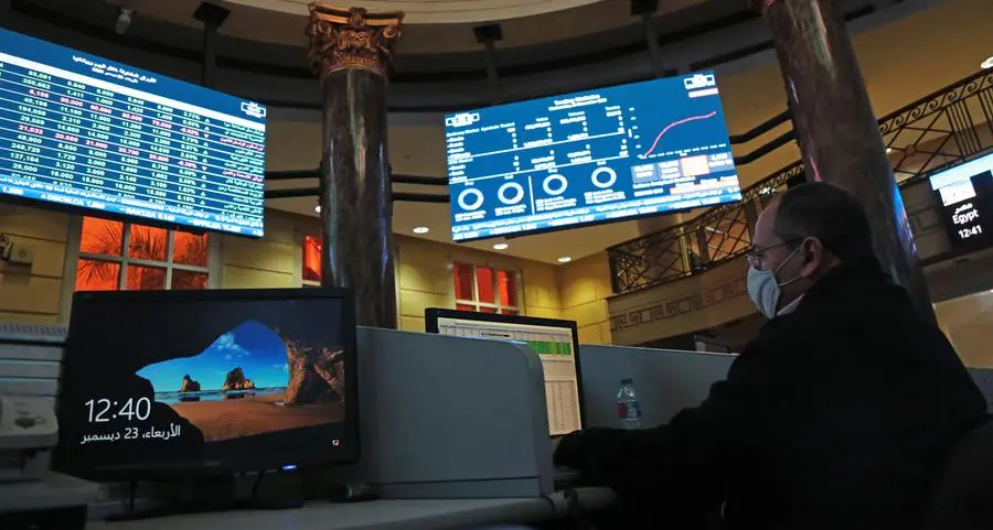 Mideast Stocks: Gulf shares track oil higher; Egypt hits fresh record