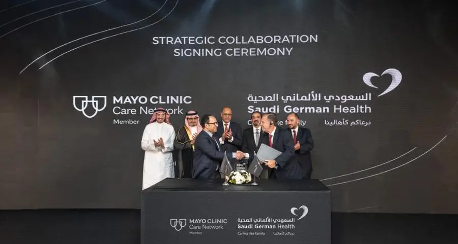 Saudi German Health strengthens relationship with Mayo Clinic