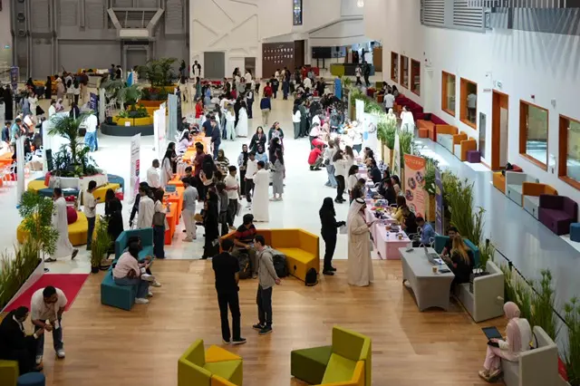 Canadian University Dubai has staged its annual Career Fair & Networking Event, convening over 50 leading employers on campus to connect with student and graduate talent across a range of disciplines. Image courtesy: Canadian University Dubai
