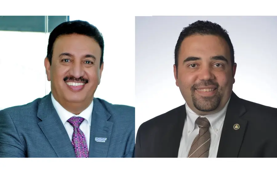 Dr. Ahmed AlShaikh, Chief Executive Officer of BIBF, and Mr. Iyad Mourtada, Managing Director of OpenThinking Academy. Image Courtesy: BIBF