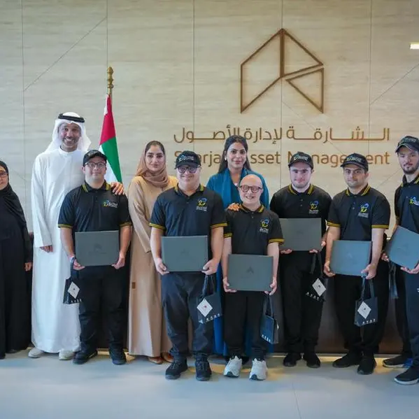 الشارقة لإدارة الأصول تستقبل طلبة أكاديمية الإمارات لمتلازمة داون للضيافة