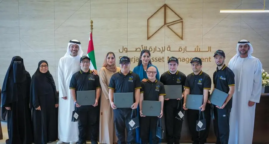 الشارقة لإدارة الأصول تستقبل طلبة أكاديمية الإمارات لمتلازمة داون للضيافة