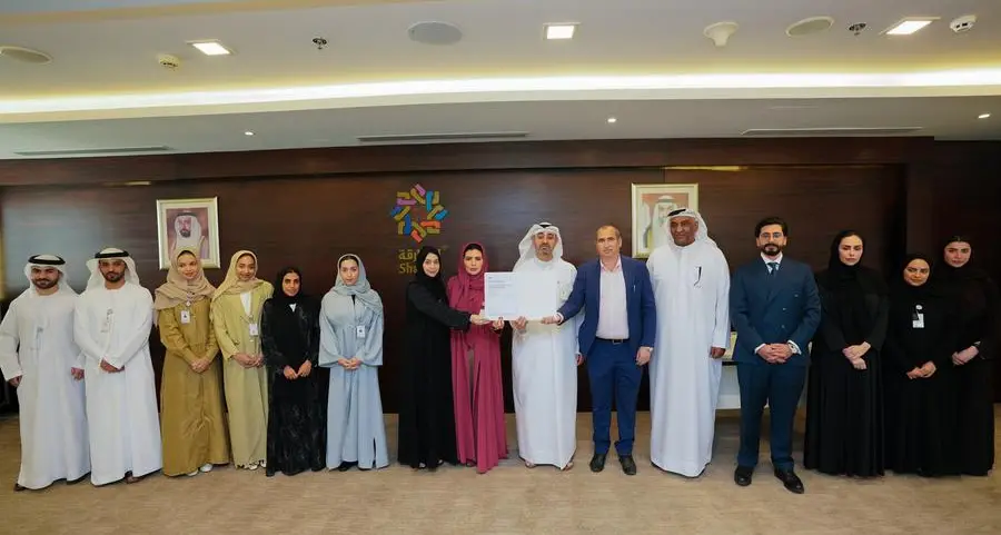 \"هيئة الإنماء التجاري والسياحي بالشارقة\" تحصل على شهادة الأيزو الدولية لجودة التعليم والتدريب