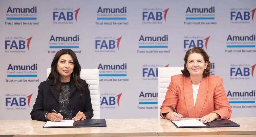 بنك أبوظبي الأول و\"أموندي\" يبرمان شراكة استراتيجية لتوسيع نطاق حلول الاستثمار في دولة الإمارات