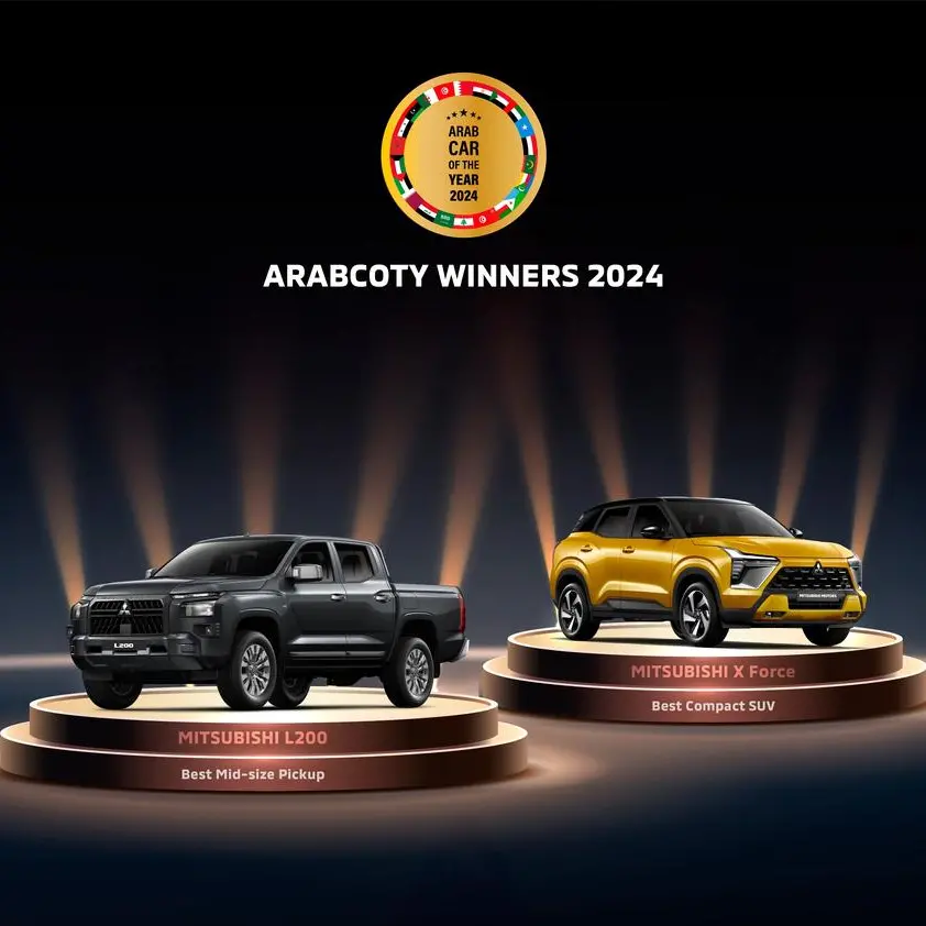 Mitsubishi Motors sweeps three special awards at the prestigious “Arab Car of the Year”