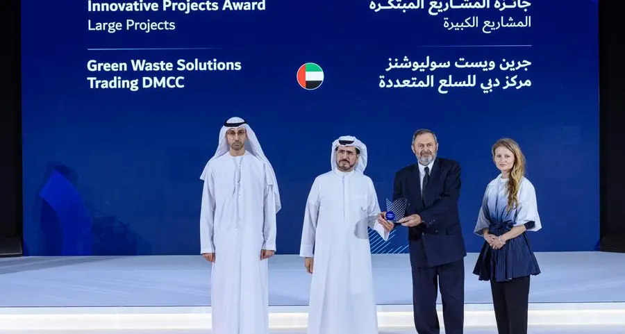 تكريم جامعة خليفة وشركة \"جرين ويست سوليوشنز - مركز دبي للسلع المتعددة\" ضمن جائزة محمد بن راشد آل مكتوم العالمية للمياه