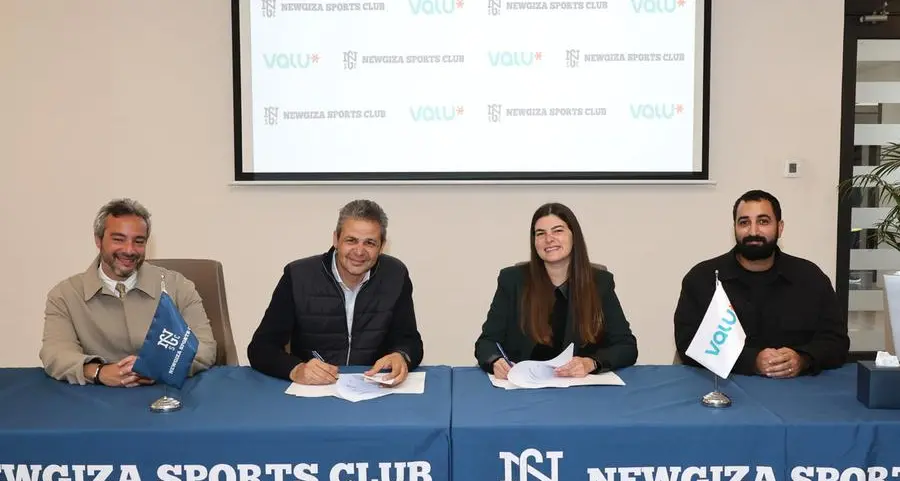 «ڤاليو» تُوقع اتفاقية شراكة مع نادي «نيو جيزة» الرياضي لدعم أبطال كرة الماء