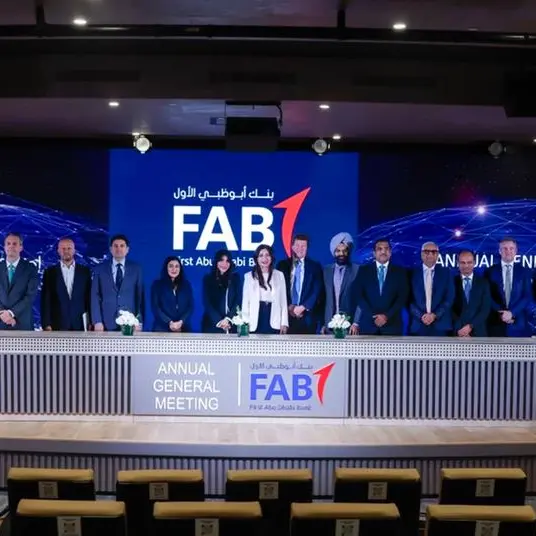 FAB shareholders approve record AED 8.84bln cash dividend at Annual General Meeting