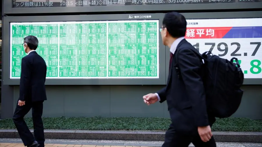 Shares and dollar tumble as tariff tensions flare