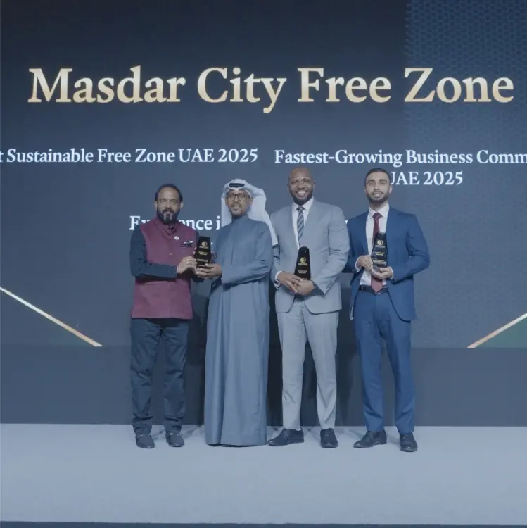 Masdar City Free Zone recognized as the UAE’s fastest-growing free zone
