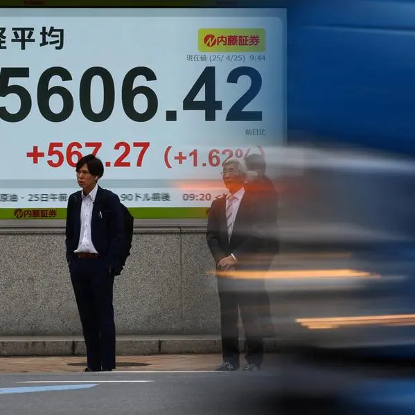 Stocks, dollar eye weekly rise on hints of tariff relief