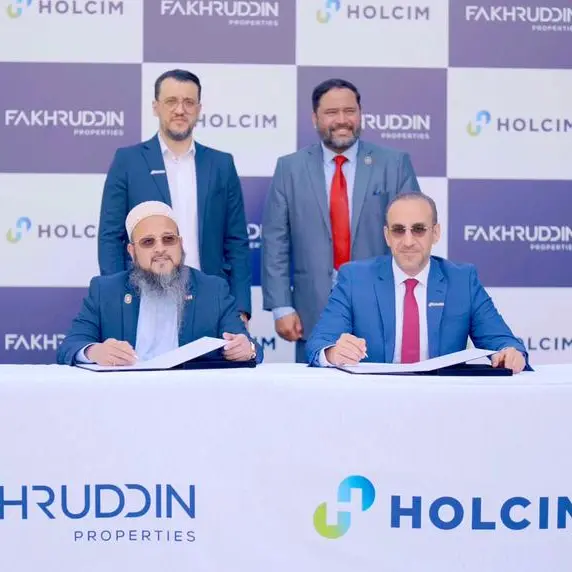 Fakhruddin Properties and Holcim UAE sign strategic MoU