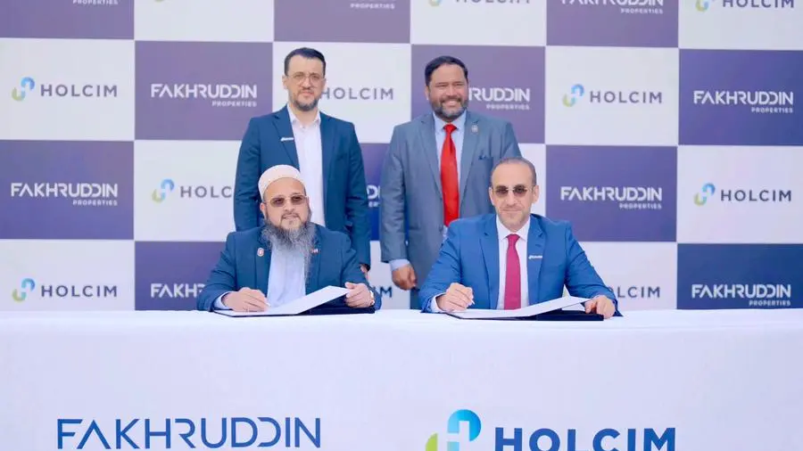 Fakhruddin Properties and Holcim UAE sign strategic MoU