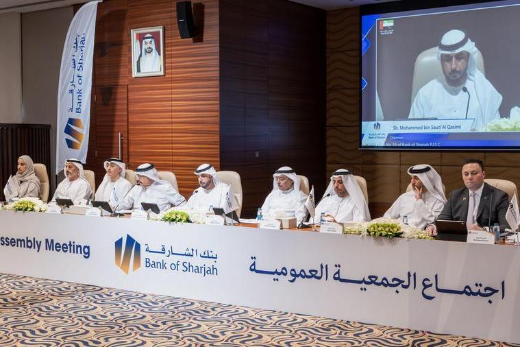 Bank of Sharjah approves 6.5% dividend as net profit soars 89% in 2025