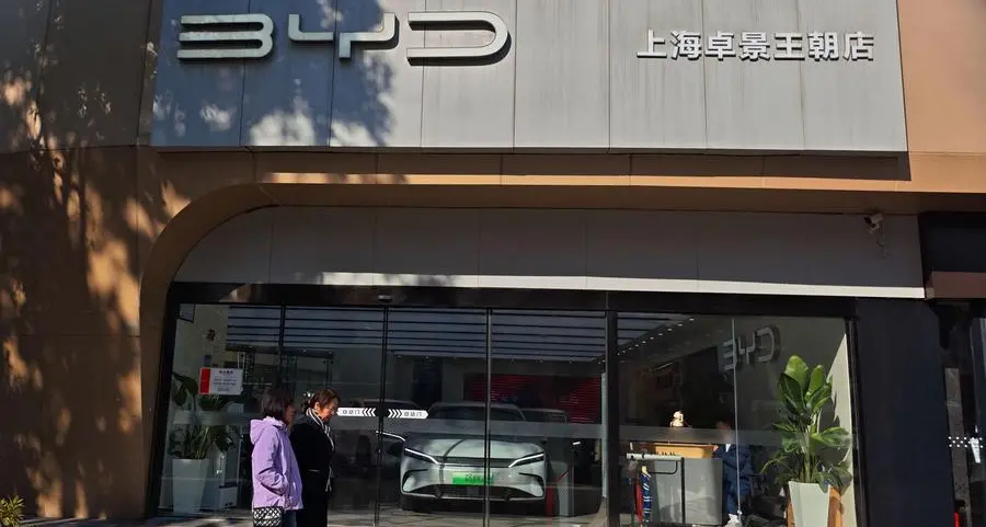 Sales surge in 2024 for Chinese EV giant BYD