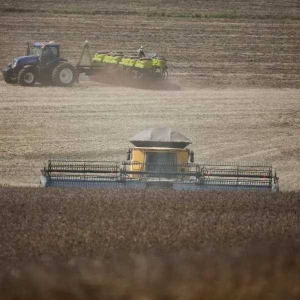 Chicago grains ease on rain forecasts and Mideast tensions